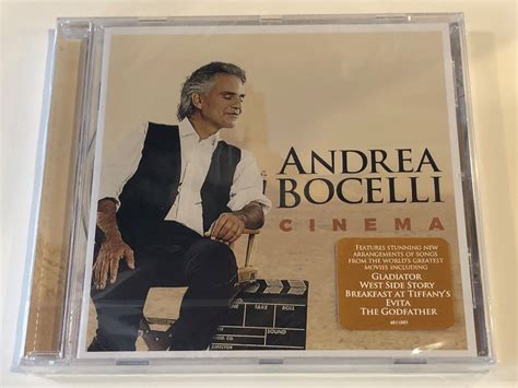 Andrea Bocelli ‎– Cinema / Features stunning new Arrangements of songs ...