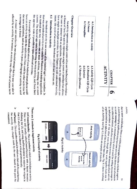 Android m3 - offered by an activity. For instance, an activity may ...