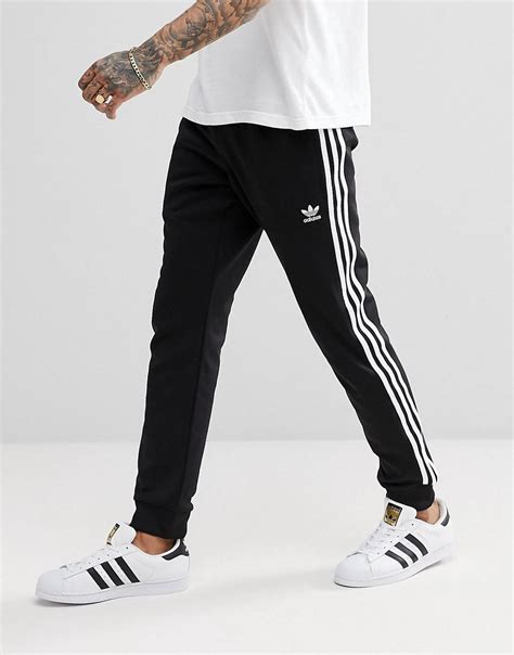 adidas tape joggers