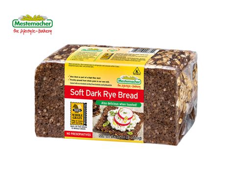 Soft Dark Rye Bread – Mestemacher