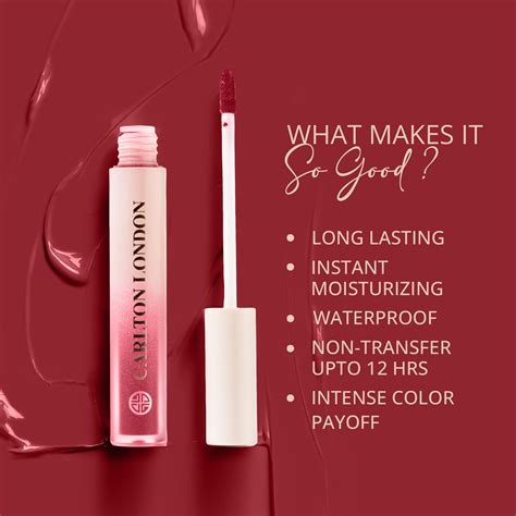 Marque Matte Liquid Lipstick (Merlot Red)