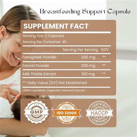 Breastfeeding Supplement Capsule - Hebhac Herbals LLP
