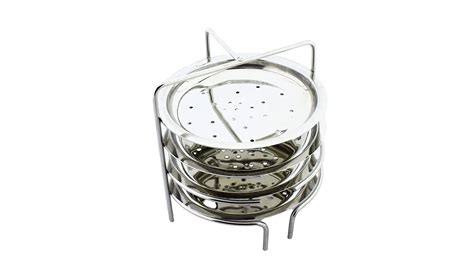 Stainless Steel Idiyappam Stand 4 Plates – ekitchen.in