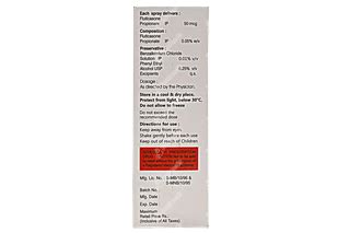 Ticamist 50 Mcg Nasal Spray 10 Ml - Uses, Side Effects, Dosage, Price ...