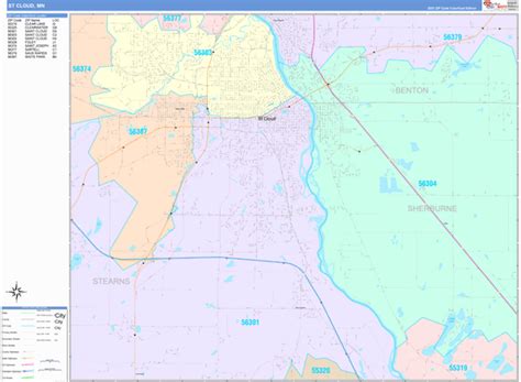Maps of St. Cloud Minnesota - marketmaps.com