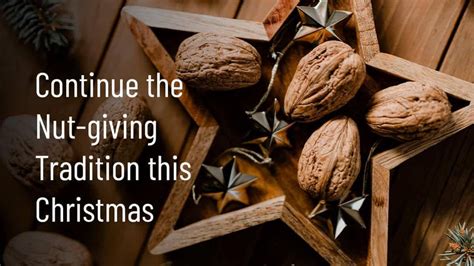 Continue The Nut-Giving Tradition This Christmas – Go Nuts !! Munch Right