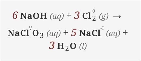 Cl2 Naoh Nacl Naclo3 H2o - AdrianzebWatts