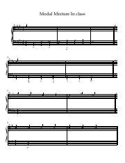 Image result for Understanding Modal Mixture