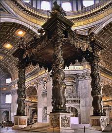 baldacchino di san pietro bernini flash sul mondo di tutto di pi 249 il baldacchino di baldacchino di san pietro bernini flash sul mondo di tutto di pi 249 il baldacchino di