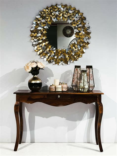 Butterfly Gold Wall Mirror | Jangir Decor