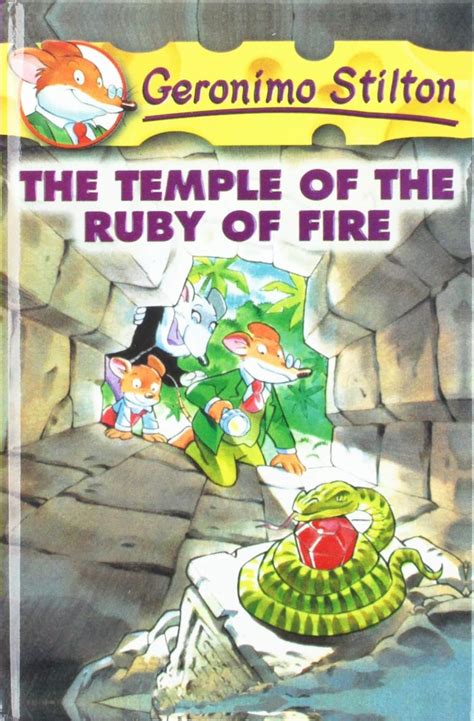 The Temple of the Ruby of Fire (Geronimo Stilton) : Amazon.in: Books