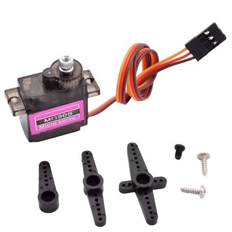 MG90 MG90S Plastic Gear SERVO 180 degree – Buy Online India - KitsGuru