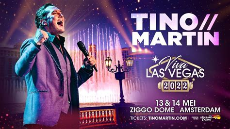 Tino Martin • Viva Las Vegas in de Ziggo Dome • 13 & 14 mei 2022, Ziggo ...
