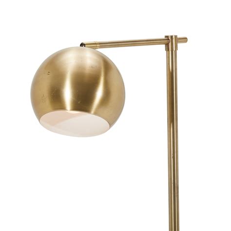 Brass Globe Floor Lamp - Gil & Roy Props