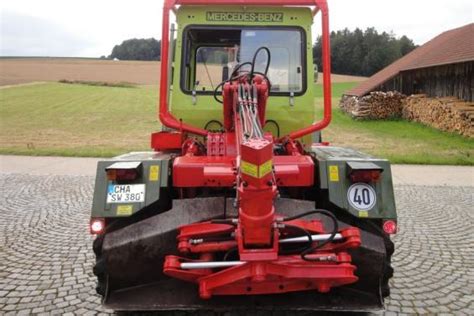 Mit Forstausrüstung: Mercedes-Benz MB-Trac 800 für 33.200 Euro ...