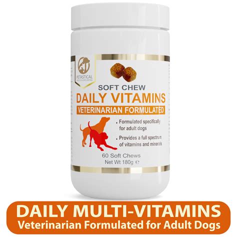 Daily Multi Vitamins and Minerals for Dogs - Petastical