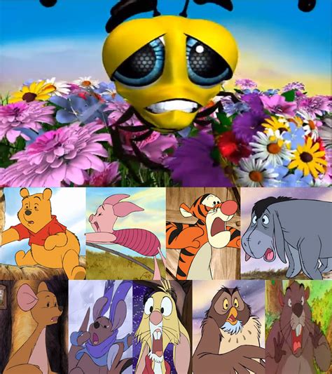 Winnie the Pooh and Friends Are Scared of the Nasonex Bee | Tomodachi ...