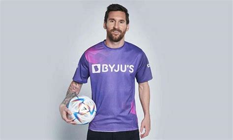 Education technology giants BYJU'S unveil Messi as their global brand ...