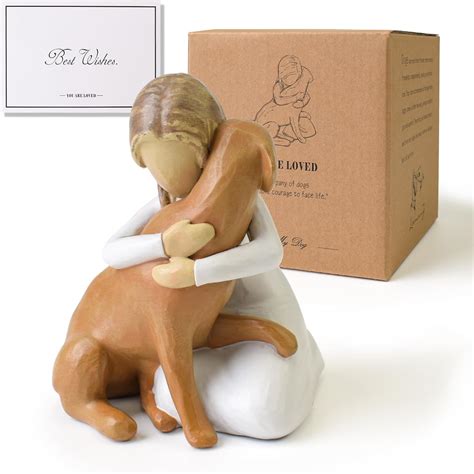 Dog Memorial Gifts, Dog Angel Figurines, Pet Memorial Gifts for Loss of ...