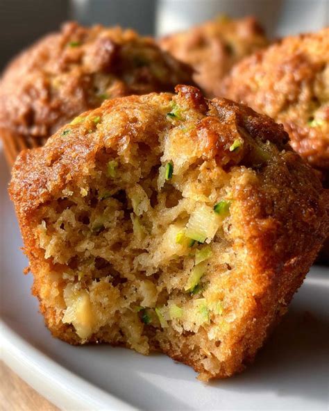 Amazing Healthy Apple Zucchini Muffins, 12 Servings - Whisk Daily