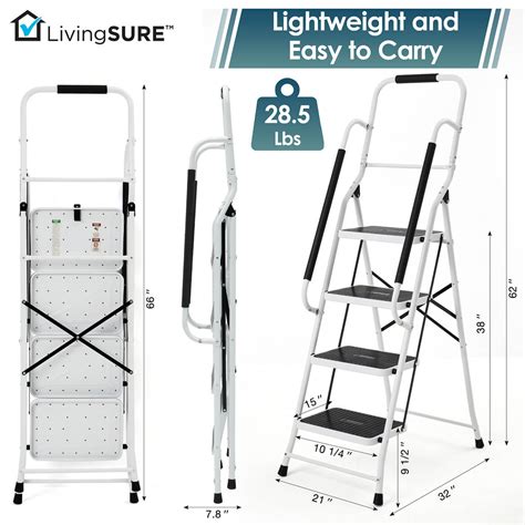Large Step Ladders With Handrails at Sarah Alanson blog