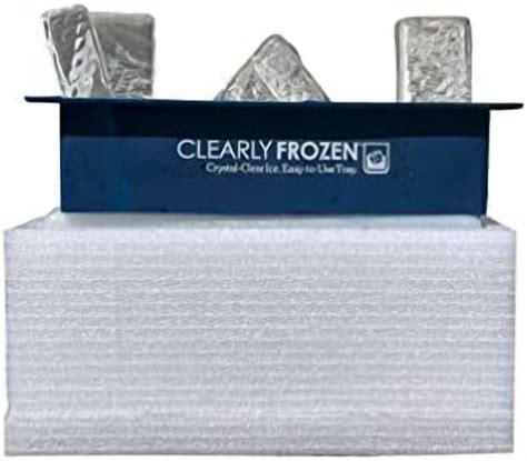 High Capacity (Six 1.3” x 1.3” x 5” Ice Spears) Home Clear Ice Tray/Ice ...