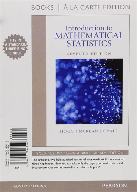 Buy Introduction to Mathematical Statistics Book Online at Low Prices ...