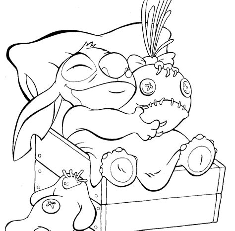 Lilo And Stitch Coloring Pages For Kids