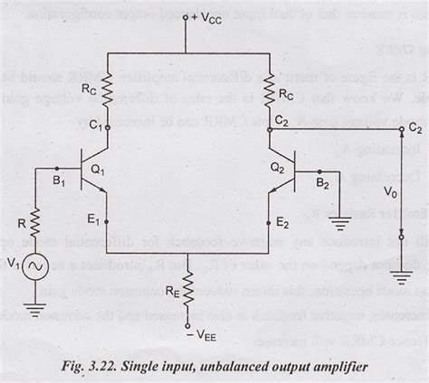 Dual Input, Unbalanced Output Differential Amplifier - Single Input ...