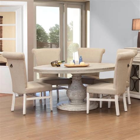 International Furniture Direct Bonanza Ivory IFD4150CHAIRx6 ...