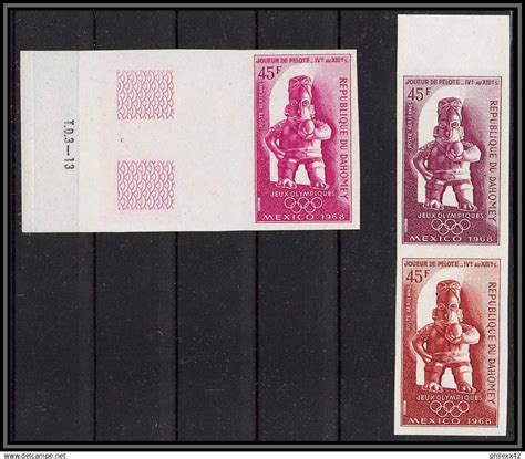 Zomer 1968: Mexico-City - 90479 Dahomey N°90 jeux olympiques olympic ...