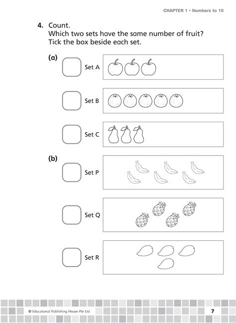 Primary 1 Mathematics Modular Exercises - POPULAR Online Singapore ...