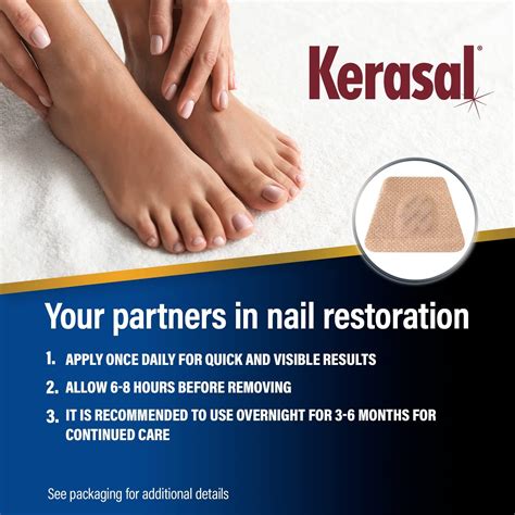 Kerasal Fungal Nail Renewal Nighttime Nail Patches - 14 Count | Restore ...