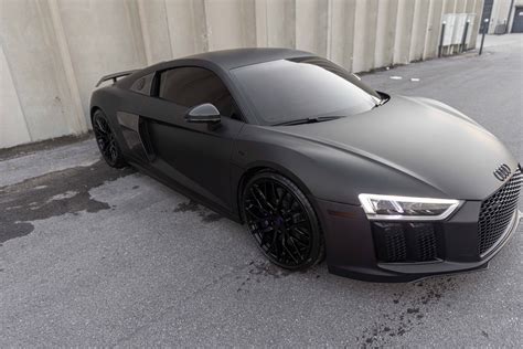 Audi R8 Matte Black