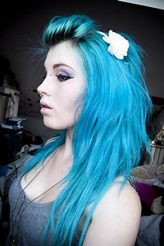 Blue Hair by Win Your Hairs Adorning Stares By Coloring Them Blue Blue Hair