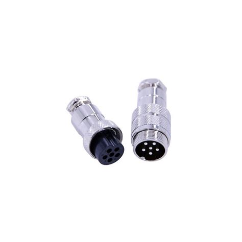 Buy Elecbee GX20 6 Pin Male Female Connector Straight Male Female ...