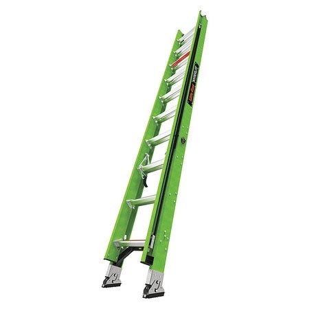 Little Giant Ladders 20 ft Fiberglass Extension Ladder, 375 lb Load ...