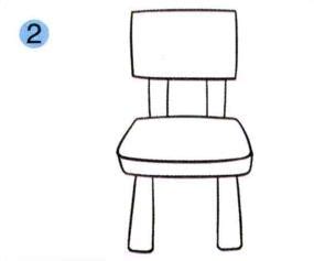 椅子儿童画画法步骤,椅子的画法_少儿美术_零二七艺考
