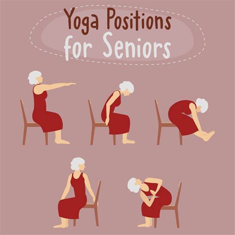 Chair Yoga For Seniors Free Printable - Printable Study Planner