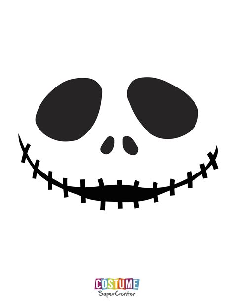 Jack Skellington Stencil Free Printable