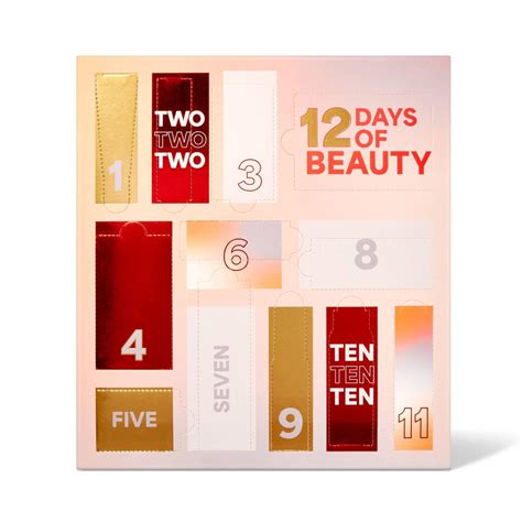 Target 2023 12 Days of Beauty Cosmetic Gift Set Advent Calendar - Now ...