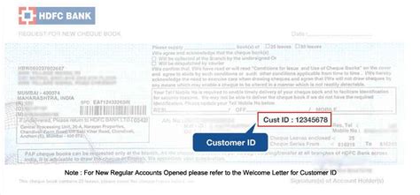 NetBanking Find your Customer ID | HDFC Bank