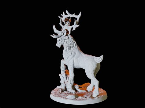 Giant Elk or Deer Miniature for D&D Dungeons and Dragons - Etsy Canada