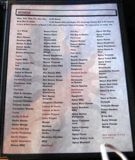 Menu of Beanies Bar & Grill in Mount Joy, PA 17552