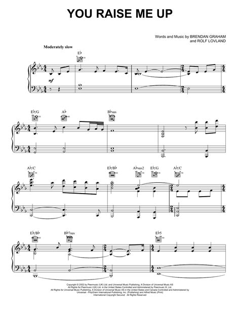 You raise me up piano sheet music free printable - rewagadgets