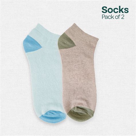 Shop Denim Blue Unisex Socks | Premium Combed Cotton - Pack of 1 ...