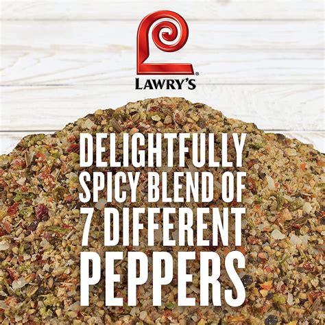 Lawry's Pepper Supreme Seasoning Blend 21 oz - Seven Pepper Spice for ...