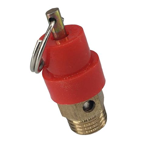 Air Compressor Safety Valve with Pull Ring Pressure Relief Valve 116Psi ...