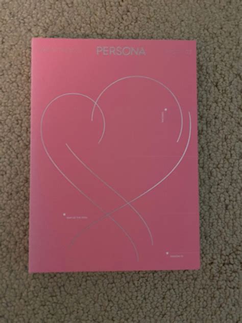 BTS Map of the Soul: Persona Album V3 ALL INCLUSIONS - Etsy
