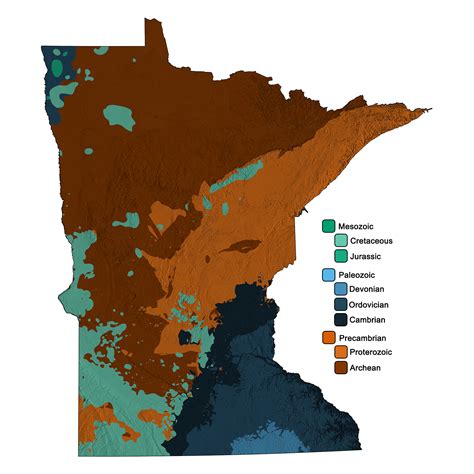 Relief Map Twin Cities Minnesota